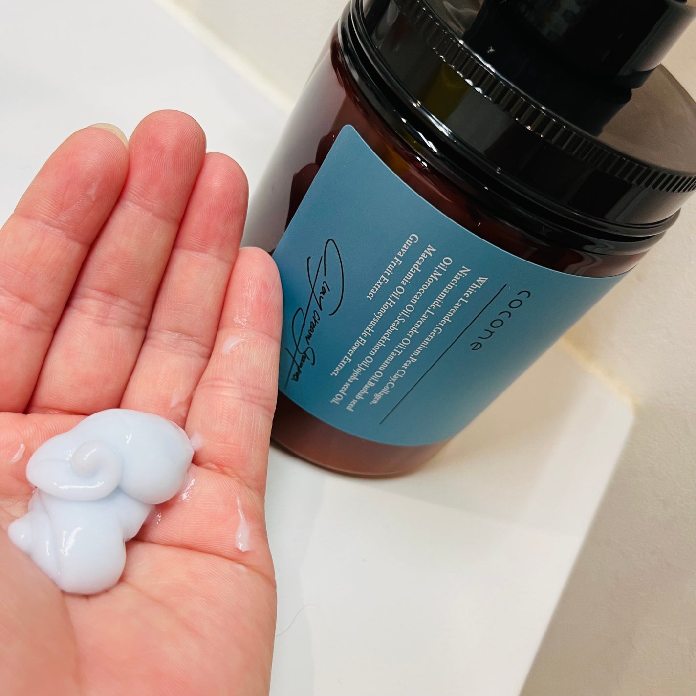 cocone クレイクリームシャンプー リペア/cocone/市販シャンプーを使ったクチコミ(1枚目)