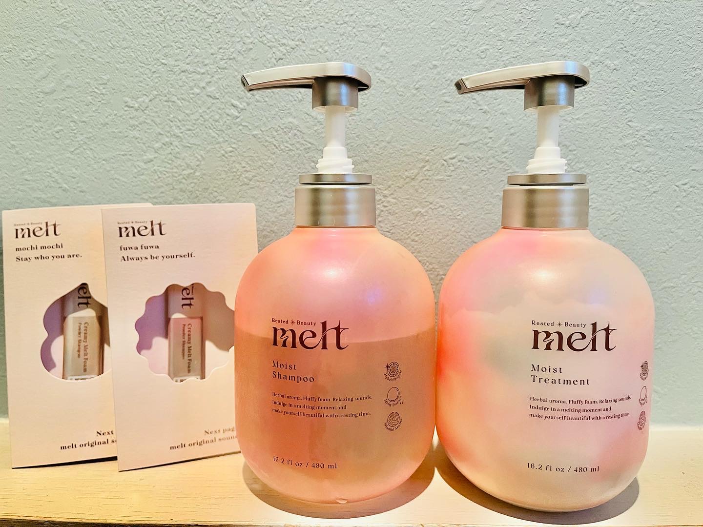 メルト モイストシャンプー／トリートメント/melt/市販シャンプーを使ったクチコミ（1枚目）