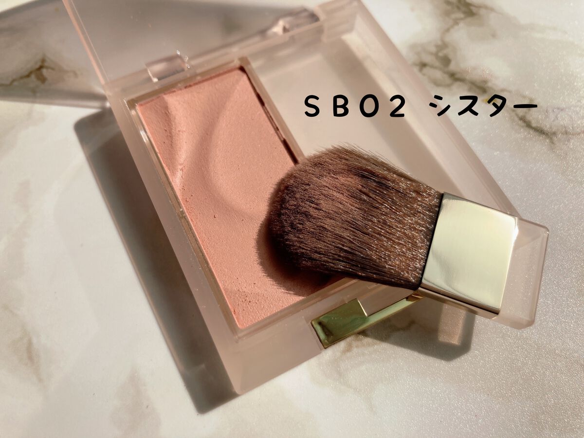 シームレストーン ブラッシュ/excel/パウダーチークを使ったクチコミ（3枚目）