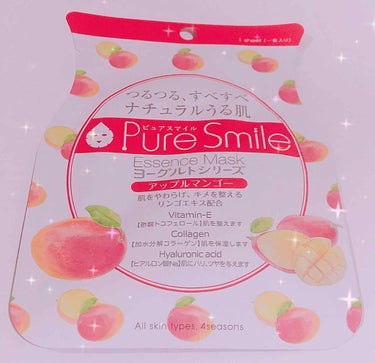 ヨーグルトシリーズ アップルマンゴー/Pure Smile/シートマスク・パックを使ったクチコミ（1枚目）