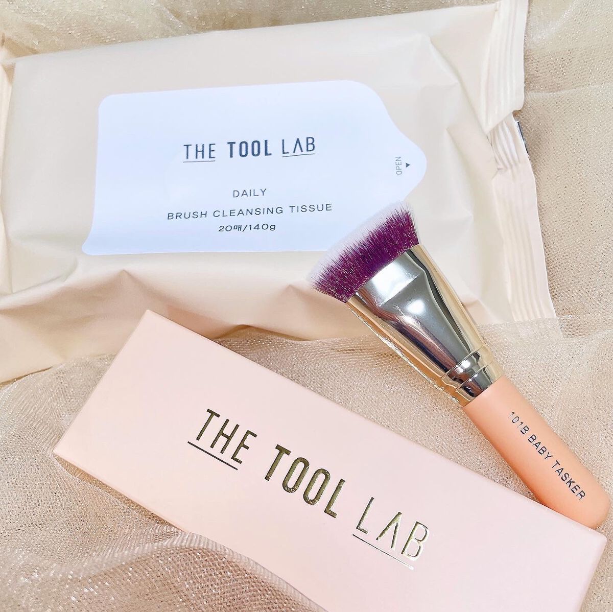 ブラシクレンジングシート/THE TOOL LAB/その他化粧小物を使ったクチコミ(1枚目)