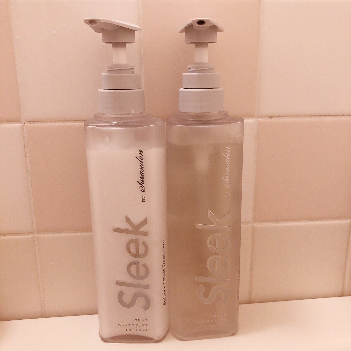 バランスエフェクトシャンプー/トリートメント/スリーク by サラサロン/市販シャンプーを使ったクチコミ(5枚目)