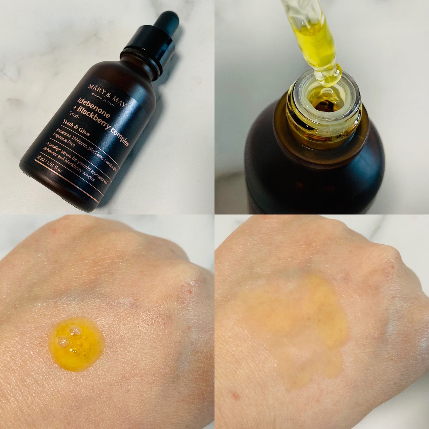 Idebenone+Blackberry complex serum/MARY&MAY/美容液を使ったクチコミ(3枚目)