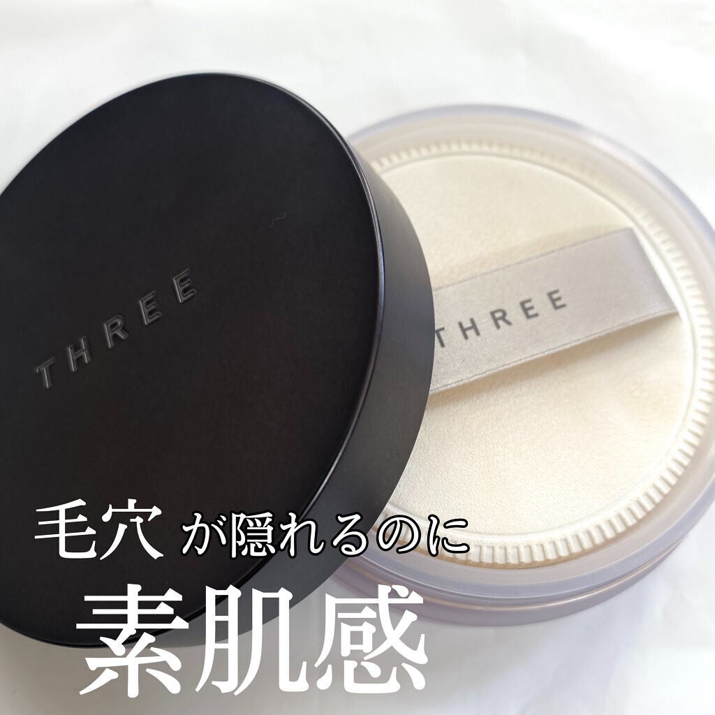 アドバンスドエシリアルスムースオペレーター ルースパウダー/THREE/ルースパウダーを使ったクチコミ(1枚目)