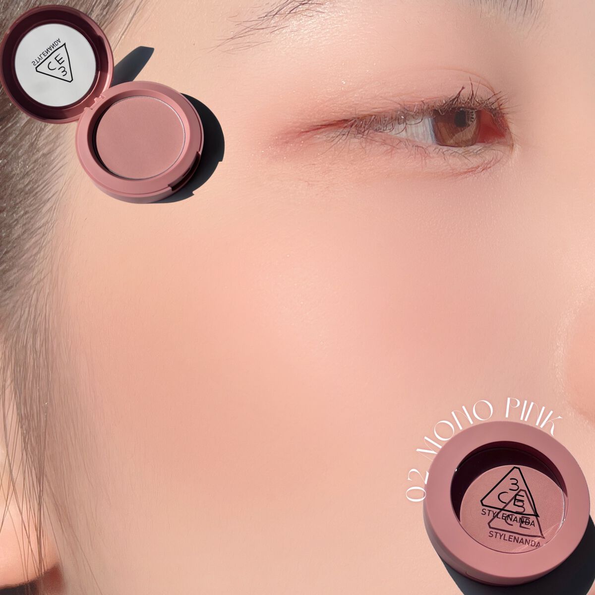 3CE フェイスブラッシュ/3CE/パウダーチークを使ったクチコミ(4枚目)