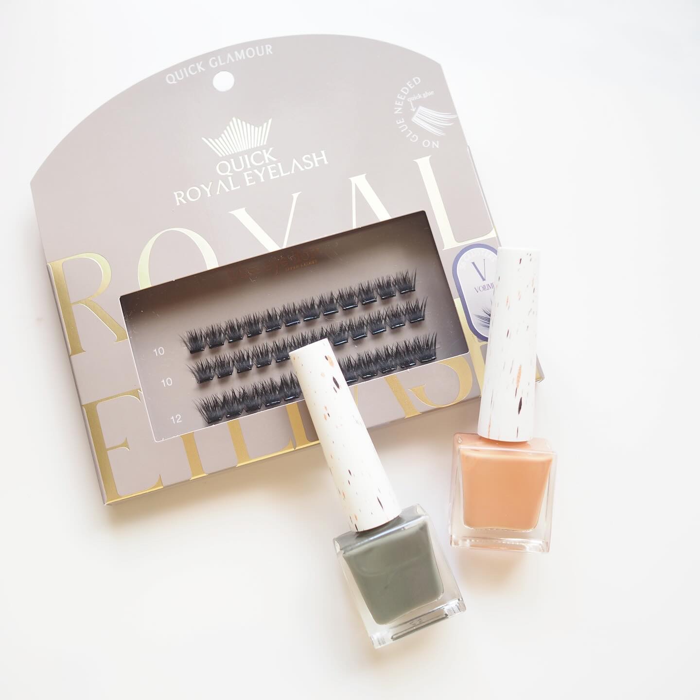 ワンタッチまつエク クイックロイヤルアイラッシュ/Miss eye d'or/つけまつげを使ったクチコミ（1枚目）