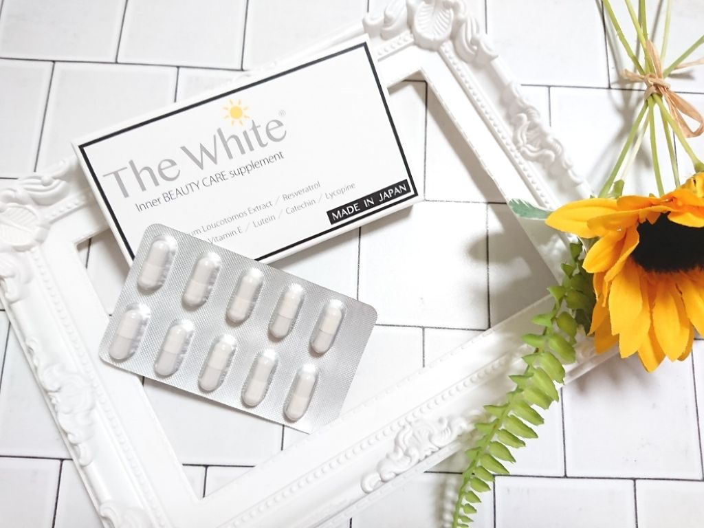 飲む日焼け止め The White/セルピュア/美容サプリメントを使ったクチコミ（3枚目）