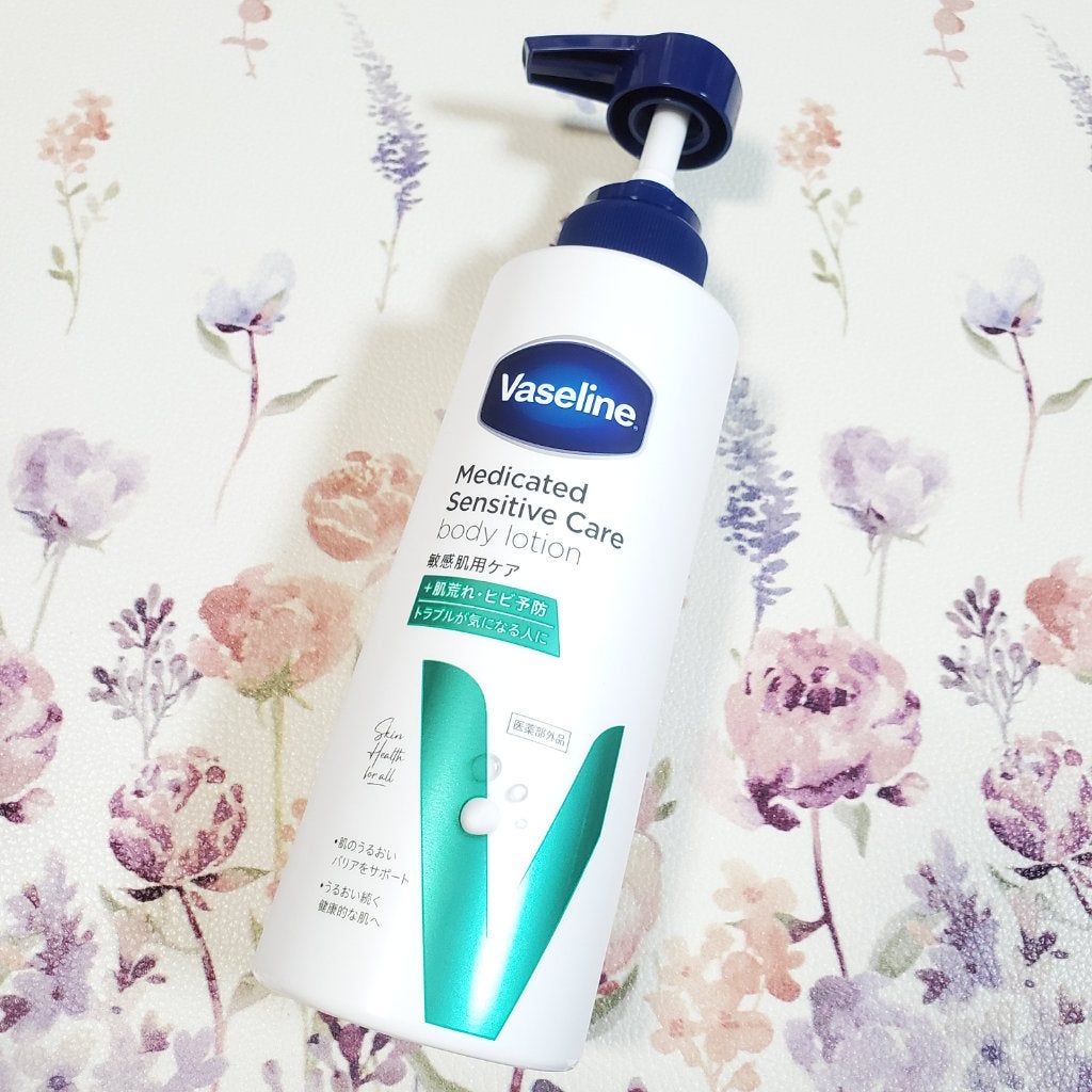 メディケイティッド センシティブケア ボディローション うるおいケア <医薬部外品>/ヴァセリン/ボディローションを使ったクチコミ(1枚目)