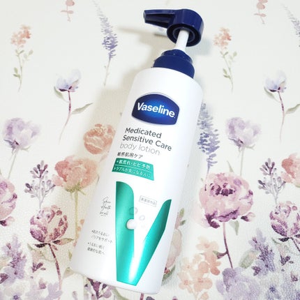 メディケイティッド センシティブケア ボディローション うるおいケア <医薬部外品>/ヴァセリン/ボディローションを使ったクチコミ(1枚目)