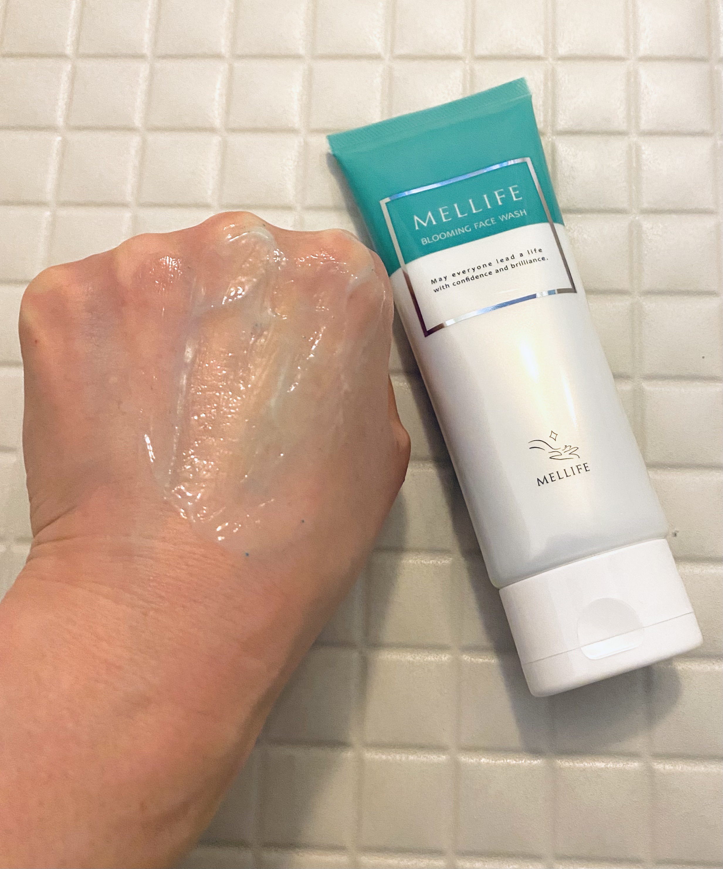 ブルーミングフェイスウォッシュ/MELLIFE/その他洗顔料を使ったクチコミ（3枚目）