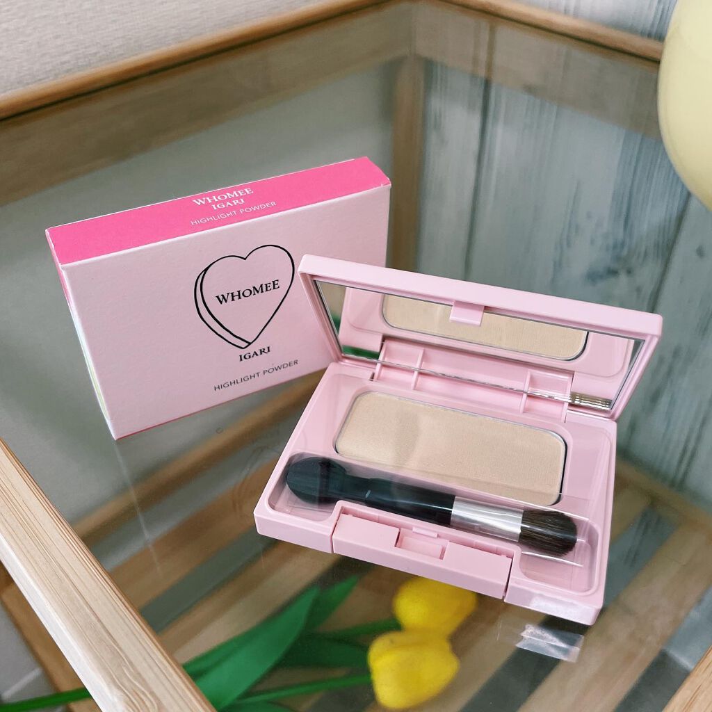 ハイライトパウダーW/WHOMEE/パウダーハイライトを使ったクチコミ（1枚目）