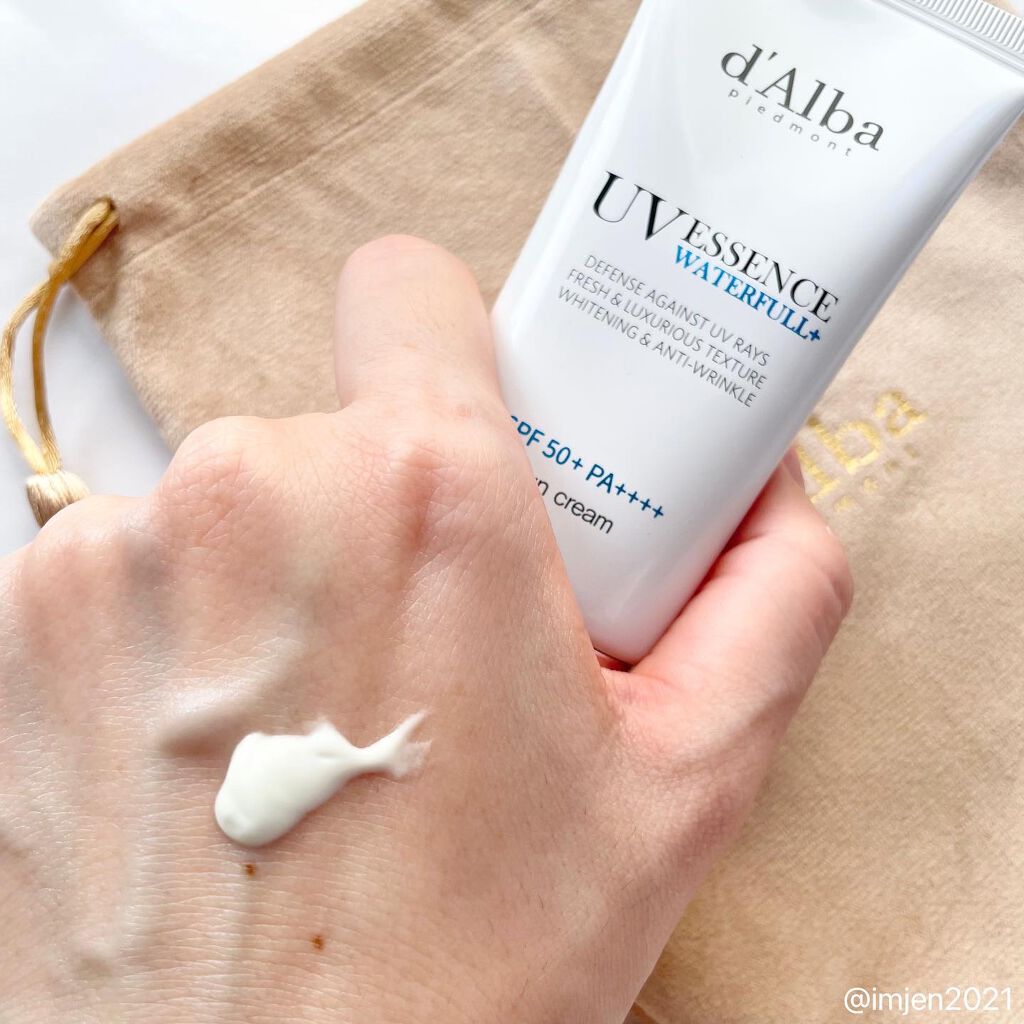 ダルバ ウォータフル エッセンス サンクリーム/ダルバ/日焼け止めクリームを使ったクチコミ（2枚目）
