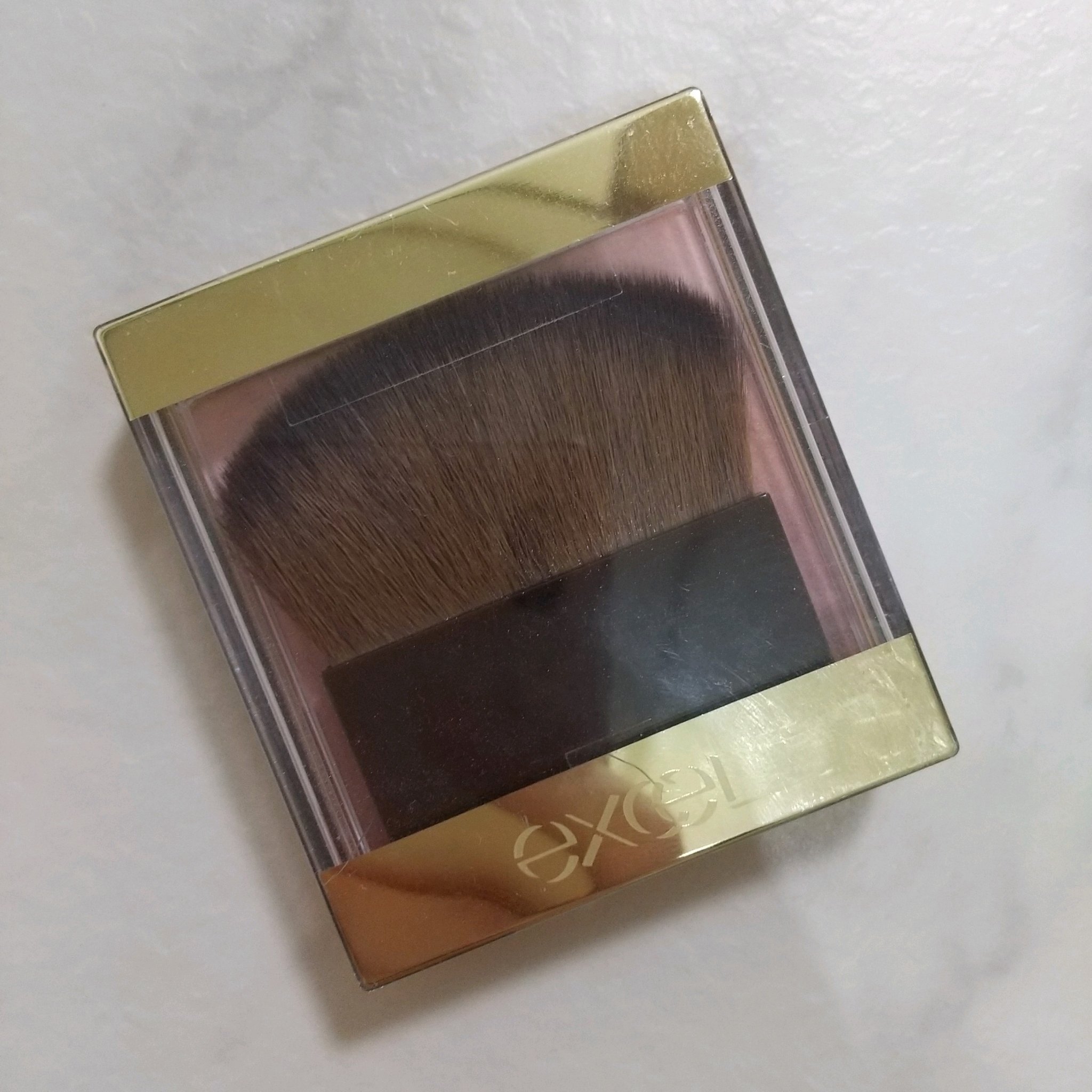 オーラティック ブラッシュ AB05 ベイクドシナモン/excel/パウダーチークを使ったクチコミ（1枚目）