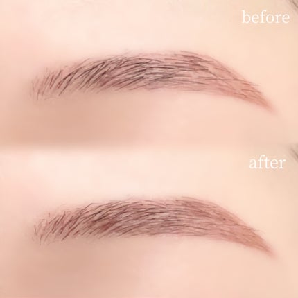 極細アイブロウマスカラ/CEZANNE/眉マスカラを使ったクチコミ(4枚目)