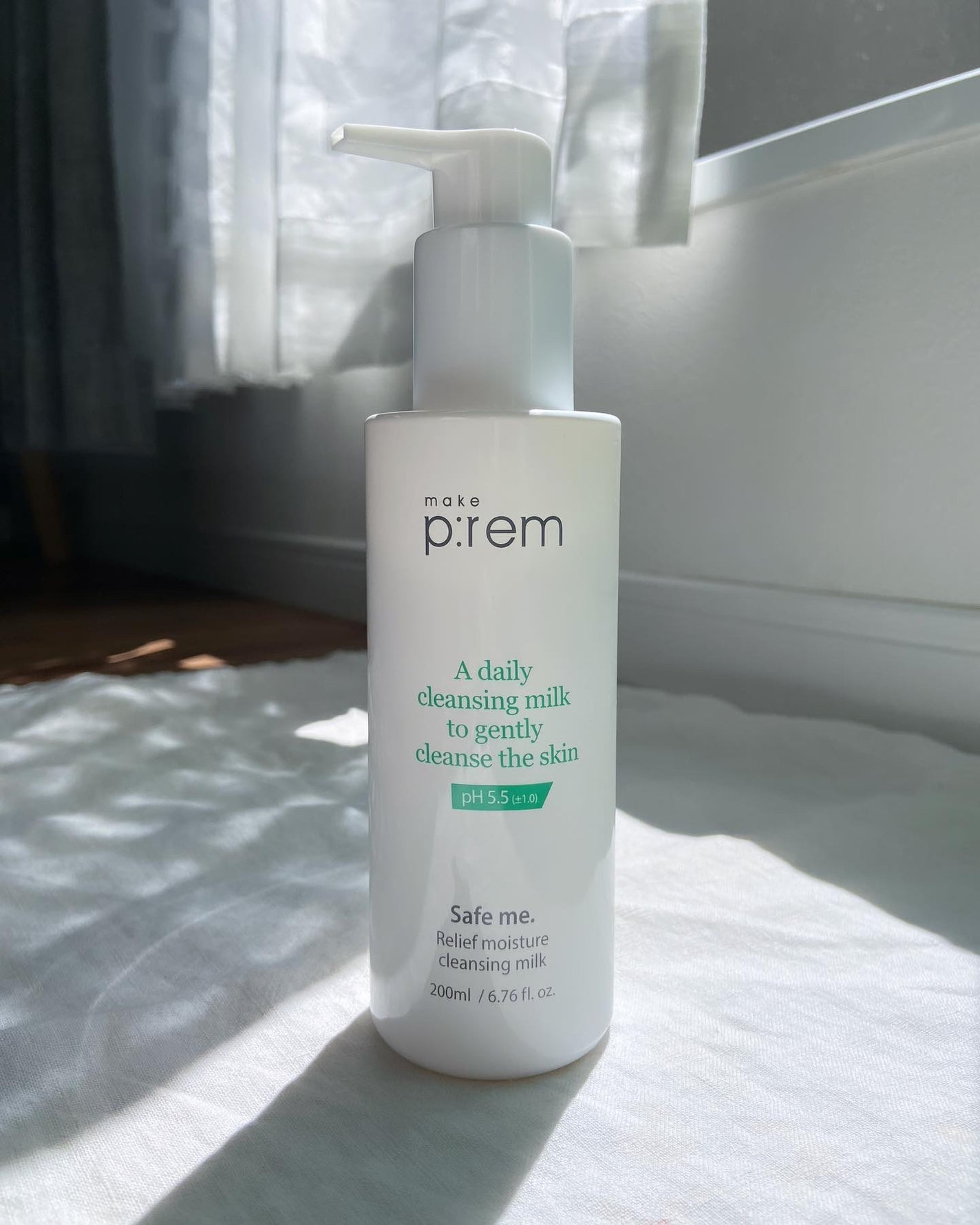 セーフミー リリーフモイスチャー クレンジングミルク /make prem/ミルククレンジングを使ったクチコミ(3枚目)