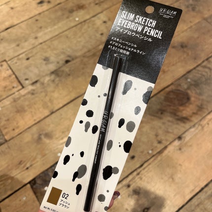 スリムスケッチアイブロウペンシル アッシュブラウン/U R GLAM/アイブロウペンシルを使ったクチコミ(1枚目)