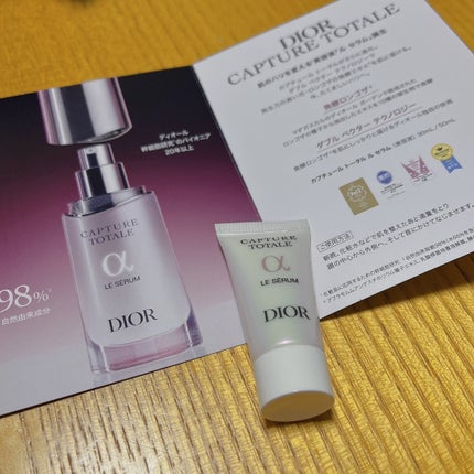 【旧】カプチュール トータル ル セラム/Dior/美容液を使ったクチコミ(1枚目)
