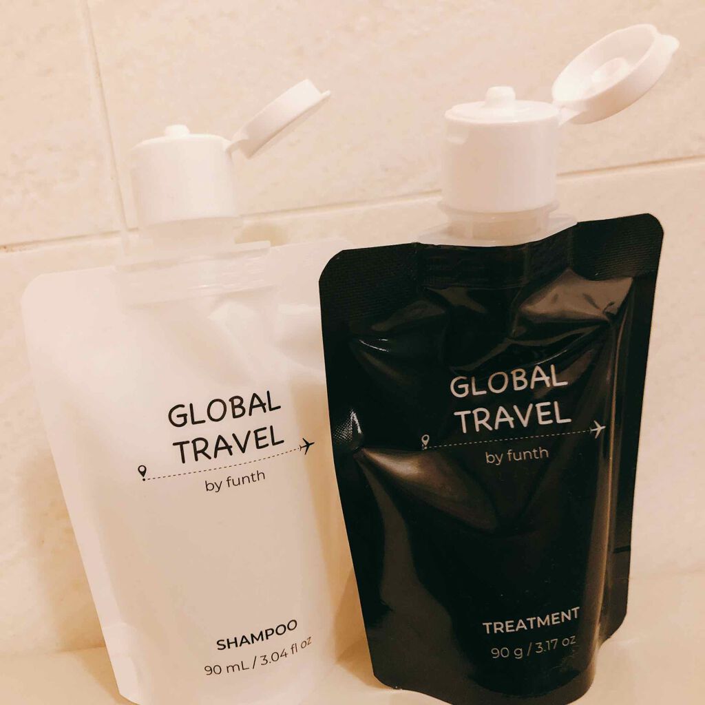シャンプー／トリートメント/GLOBAL TRAVEL/市販シャンプーを使ったクチコミ（2枚目）