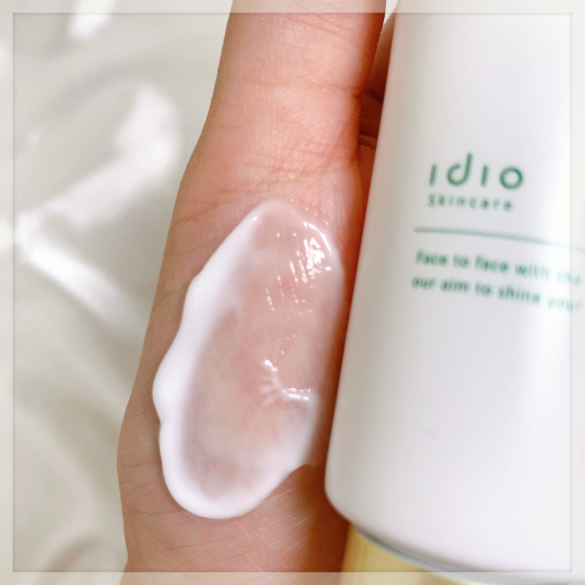 北海道シカクリーム /idio/フェイスクリームを使ったクチコミ（3枚目）