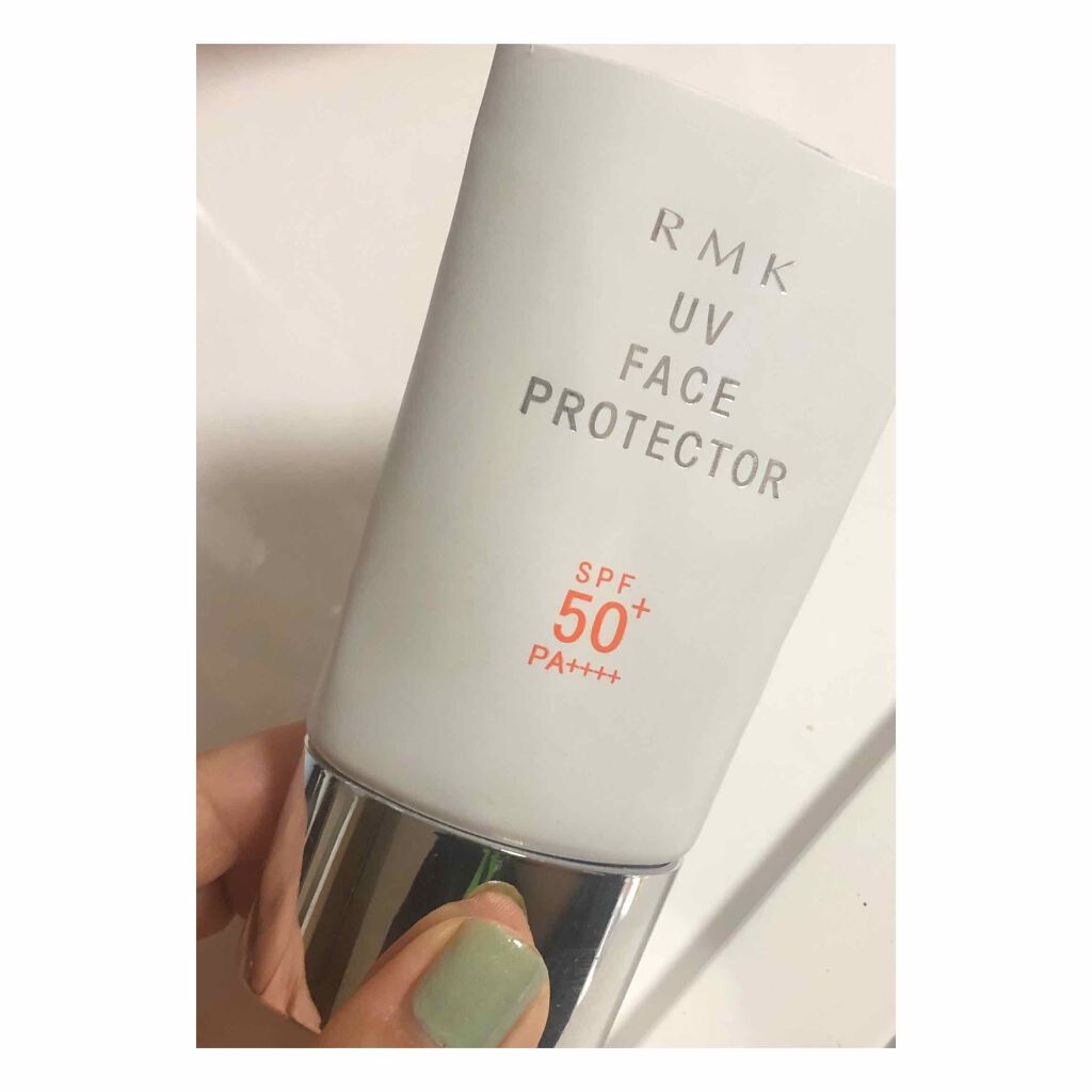UVフェイスプロテクター50/RMK/日焼け止めクリームを使ったクチコミ（2枚目）