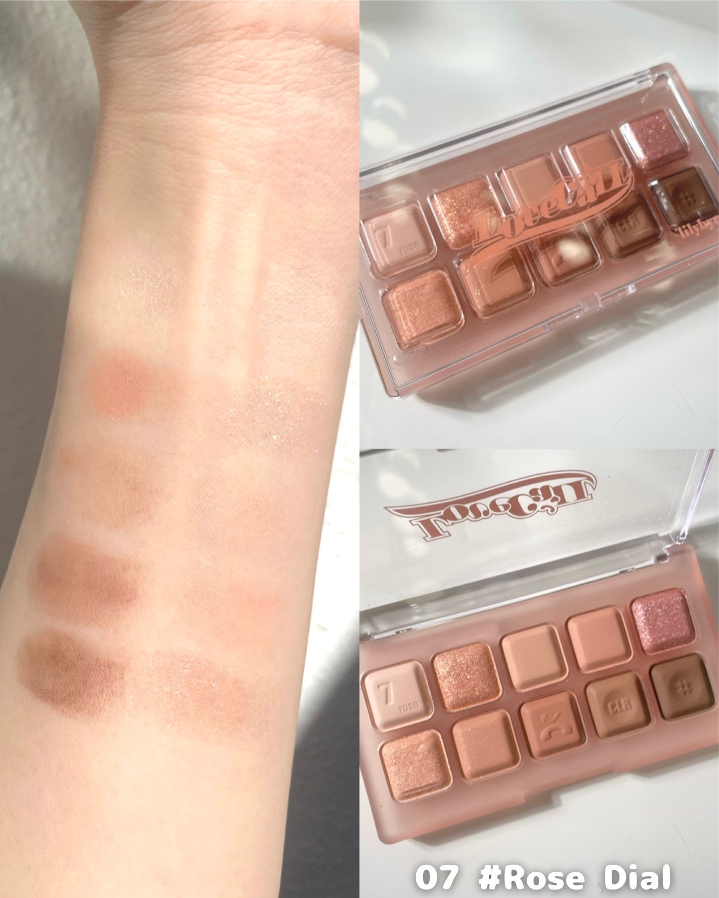 ムードキーボード/lilybyred/アイシャドウパレットを使ったクチコミ(2枚目)