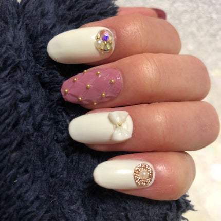 ジェルネイル(ライト対応)/セリア/ジェルネイルを使ったクチコミ(5枚目)