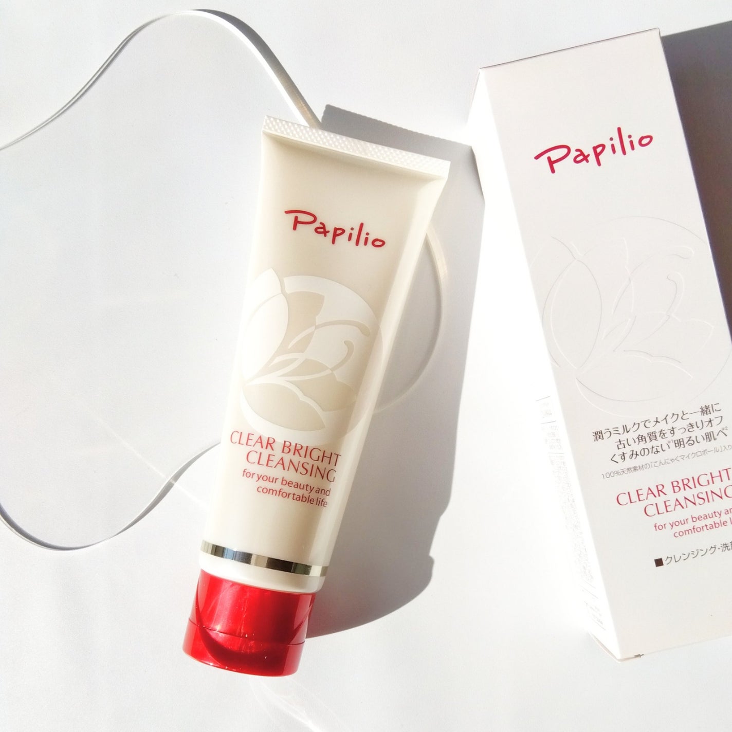 クリアブライトクレンジング/Papilio/ミルククレンジングを使ったクチコミ(1枚目)