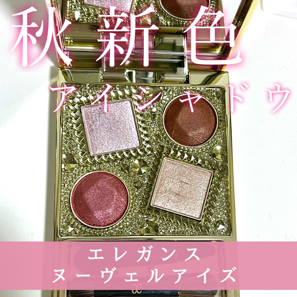 エレガンス ヌーヴェル アイズ/Elégance/アイシャドウパレットを使ったクチコミ(1枚目)