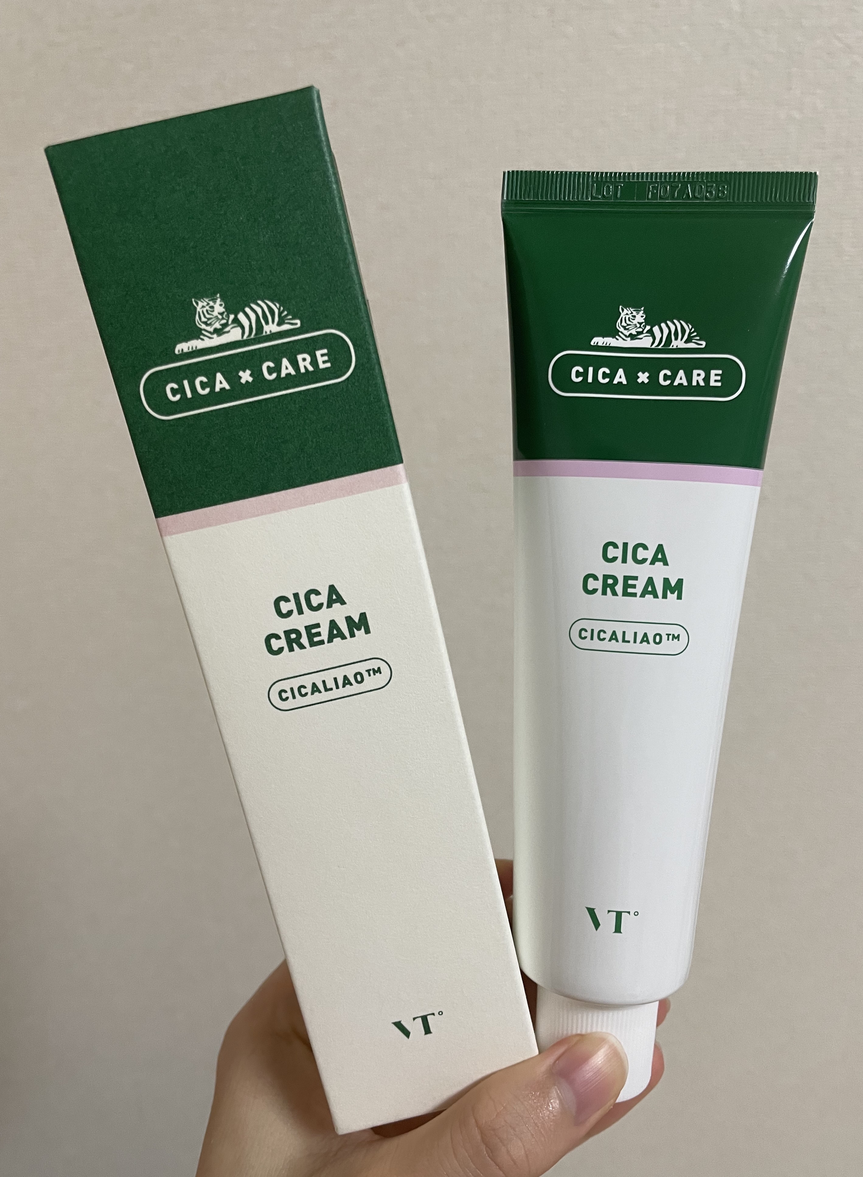 CICA クリーム/VT/フェイスクリームを使ったクチコミ（1枚目）