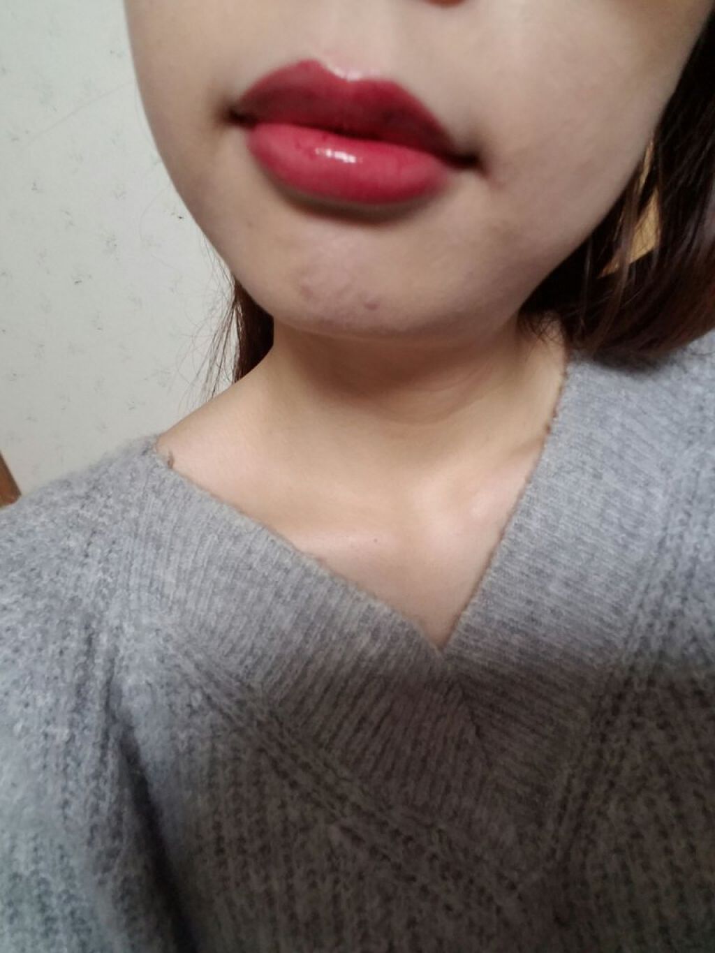 ジューシーラスティングティント/rom&nd/リップティントを使ったクチコミ(4枚目)