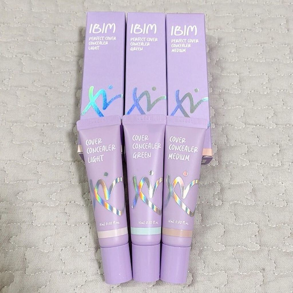 パーフェクトカラーコンシーラー/IBIM/クリームコンシーラーを使ったクチコミ（2枚目）