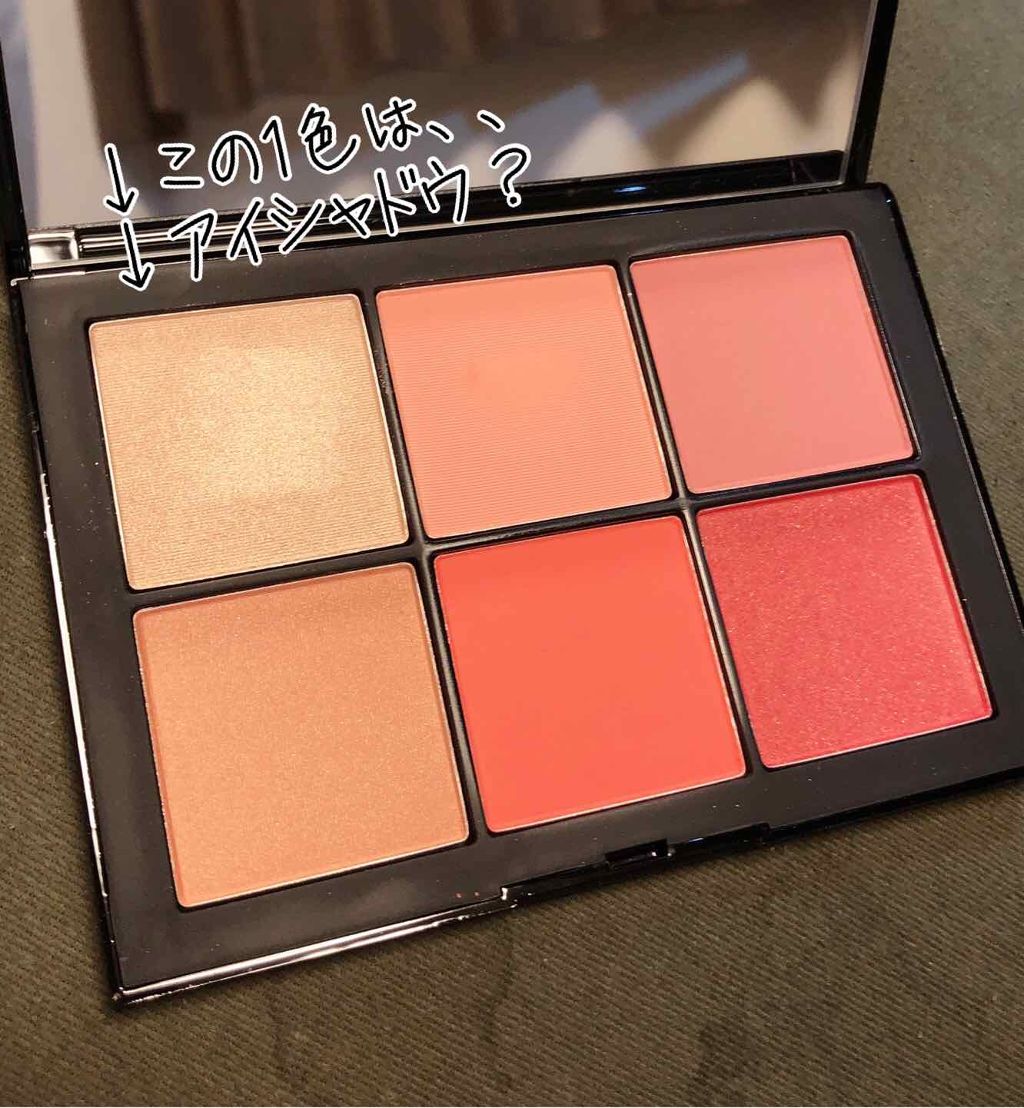 フリーラバー チークパレット/NARS/パウダーチークを使ったクチコミ(2枚目)