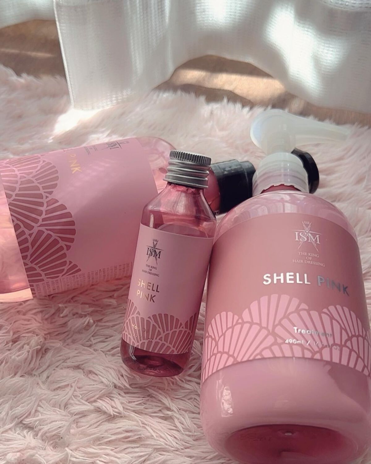 SHELL PINK シャンプー/トリートメント/ISM/市販シャンプーを使ったクチコミ(4枚目)