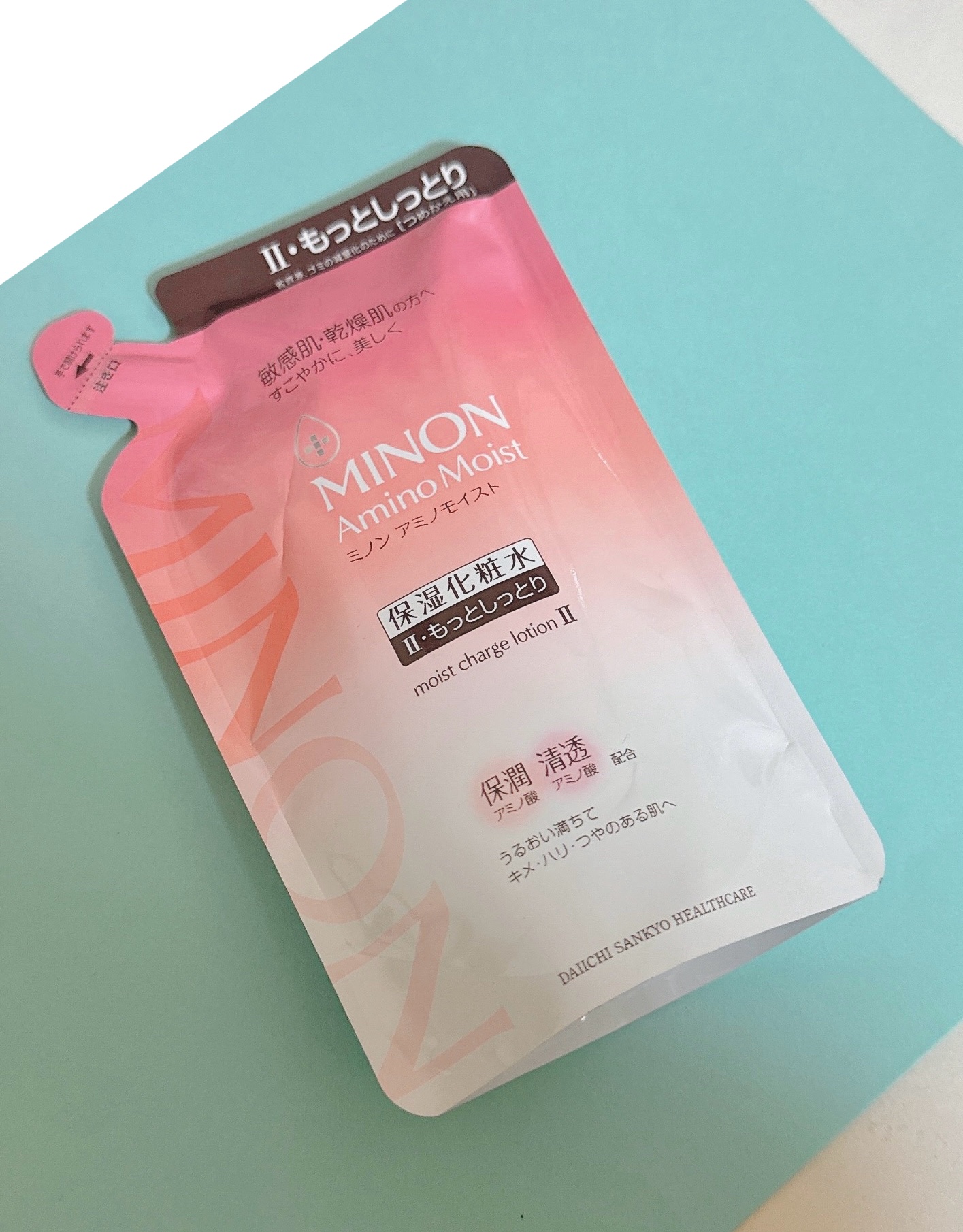 ミノン アミノモイスト モイストチャージ ローションII もっとしっとりタイプ つめかえ用 130mL/ミノン/化粧水を使ったクチコミ（1枚目）