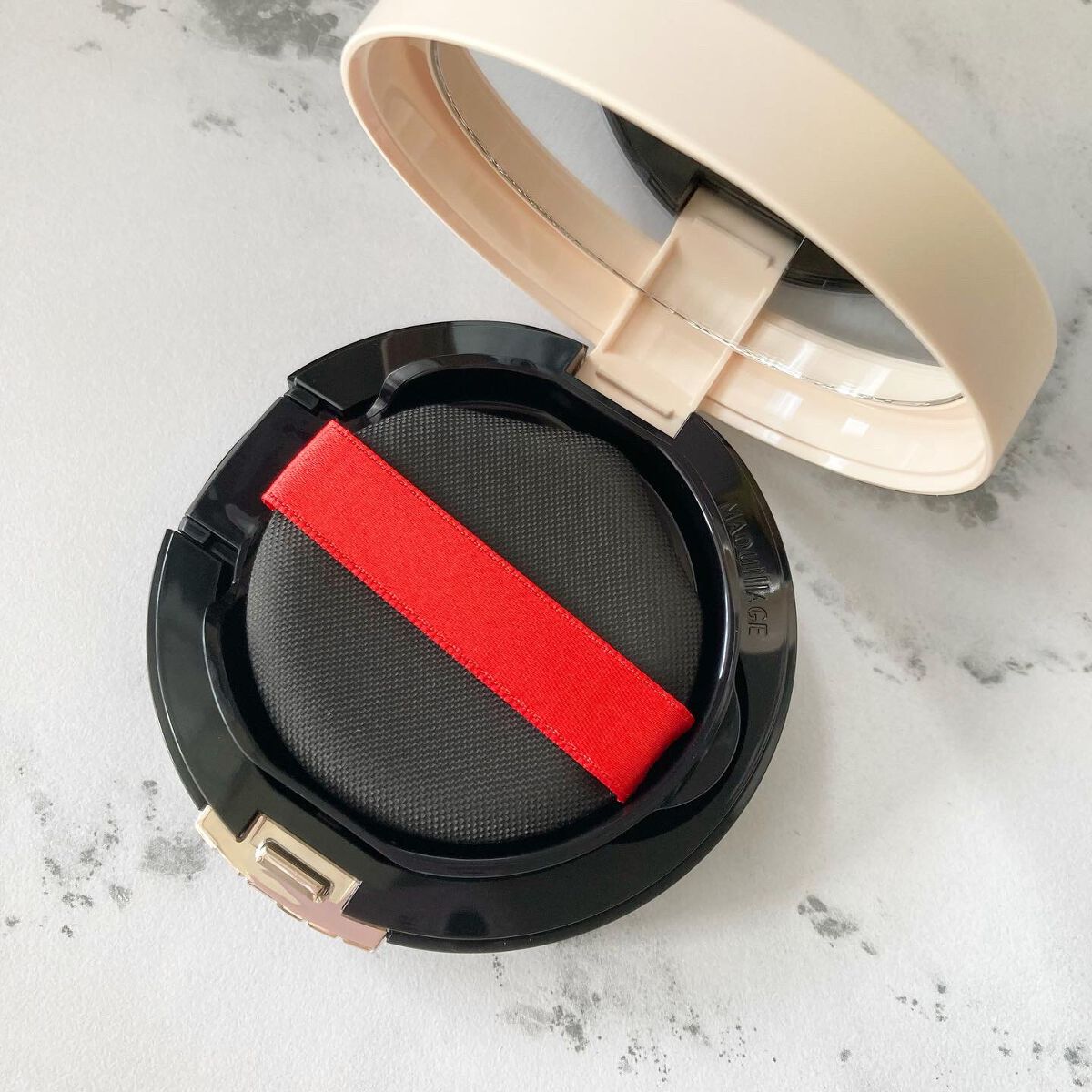 ドラマティッククッションジェリー/マキアージュ/クッションファンデーションを使ったクチコミ(1枚目)