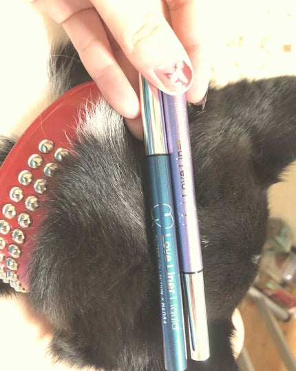 ラブ・ライナー リキッド グリッターコレクション/ラブ・ライナー/リキッドアイライナーを使ったクチコミ(2枚目)