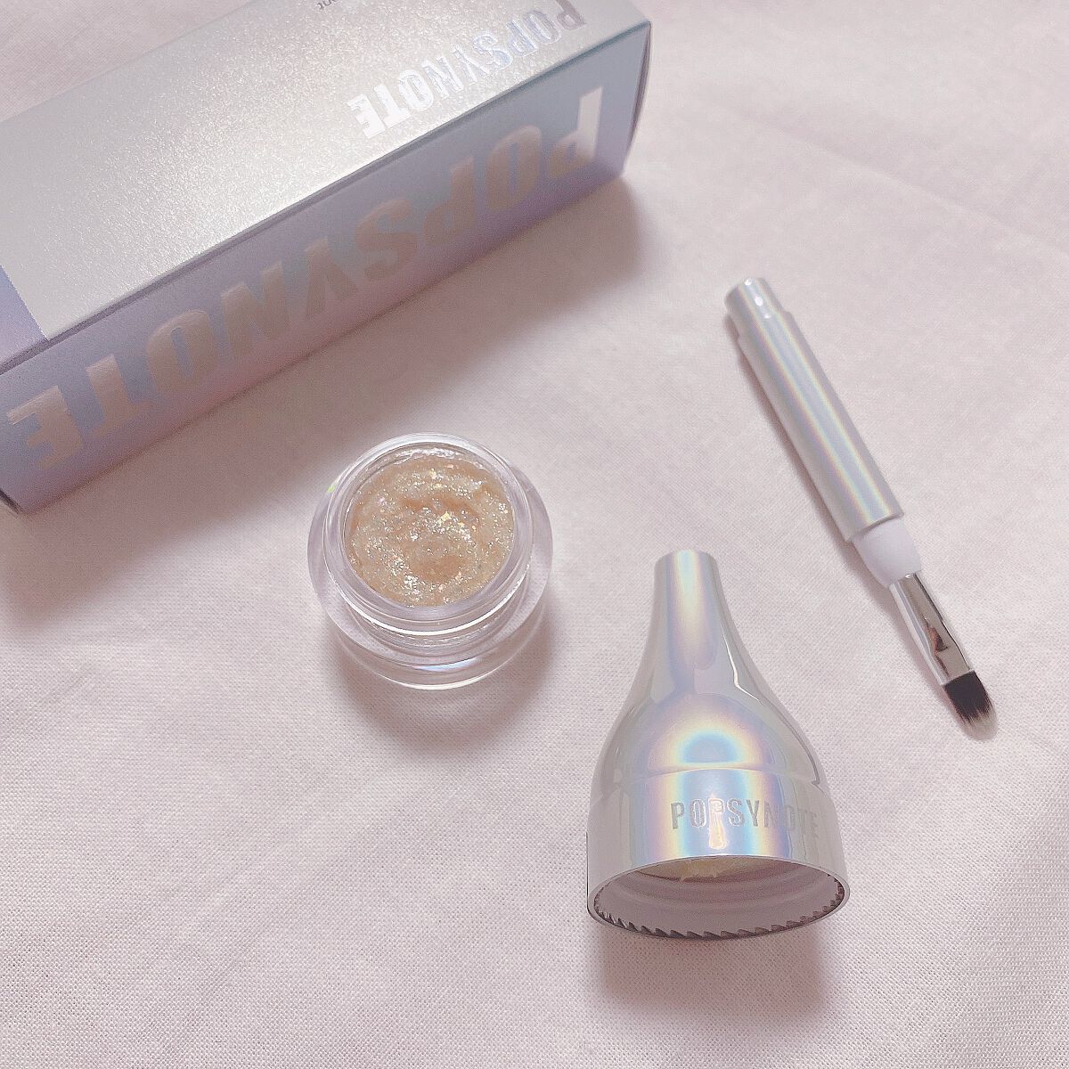 シャイラスティンググリッタージェル/POPSY NOTE/グリッターを使ったクチコミ（2枚目）