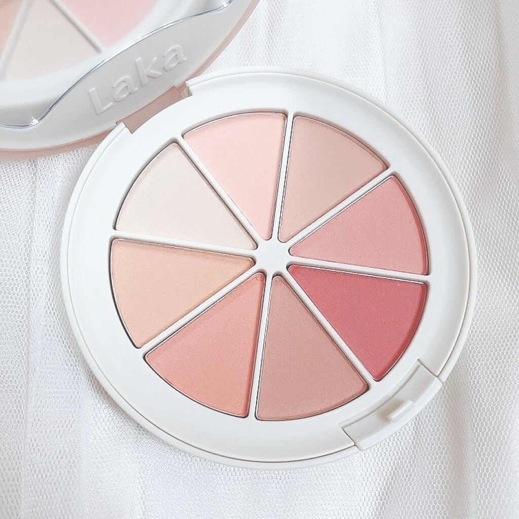 ミドルトーンアイシャドウコレクターパレット/Laka/アイシャドウパレットを使ったクチコミ(6枚目)