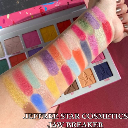 JAWBREAKER/Jeffree Star Cosmetics/アイシャドウパレットを使ったクチコミ(1枚目)