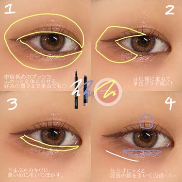 UR GLAM　EYESHADOW STICK/U R GLAM/ジェル・クリームアイシャドウを使ったクチコミ（2枚目）