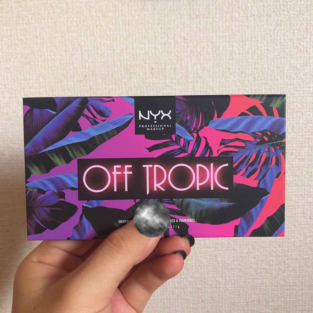 オフトロピック シャドウ パレット 01 カラー・ハスタ ラ ビスタ/NYX Professional Makeup/アイシャドウパレットを使ったクチコミ（3枚目）