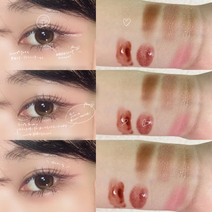 トーンアップアイシャドウ/CEZANNE/アイシャドウパレットを使ったクチコミ(7枚目)