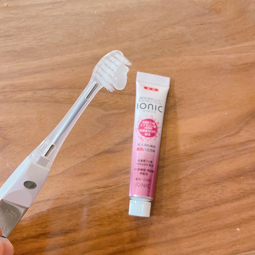 アイオニックビューティージェル/アイオニック/歯磨き粉を使ったクチコミ（3枚目）
