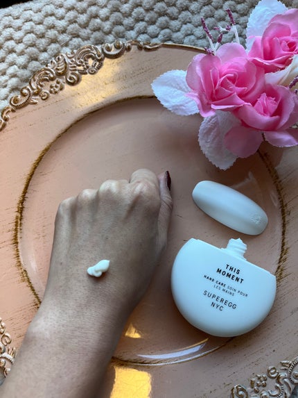 ディス モーメント ハンドケア/SUPEREGG /ハンドクリームを使ったクチコミ(2枚目)