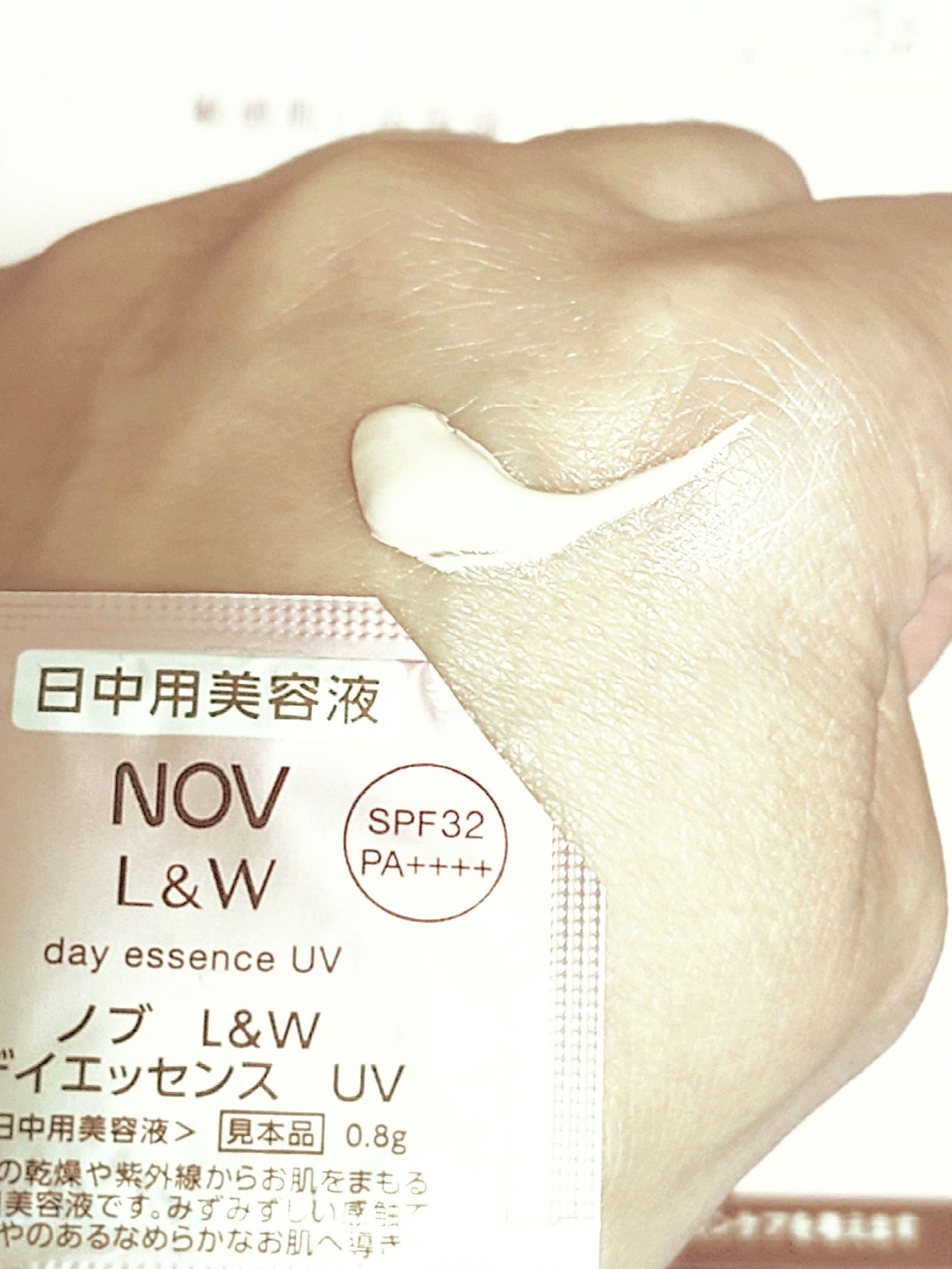 L&W デイエッセンス UV/NOV/美容液を使ったクチコミ（2枚目）