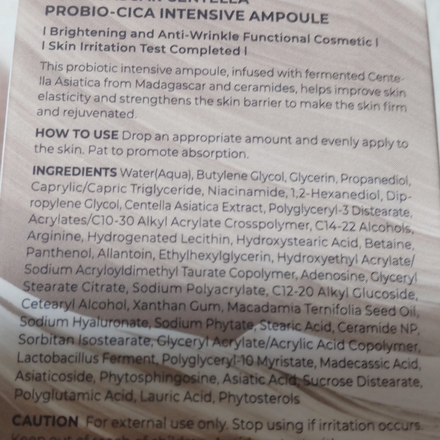 プロバイオシカ インテンシブ アンプル/SKIN1004/美容液を使ったクチコミ(3枚目)