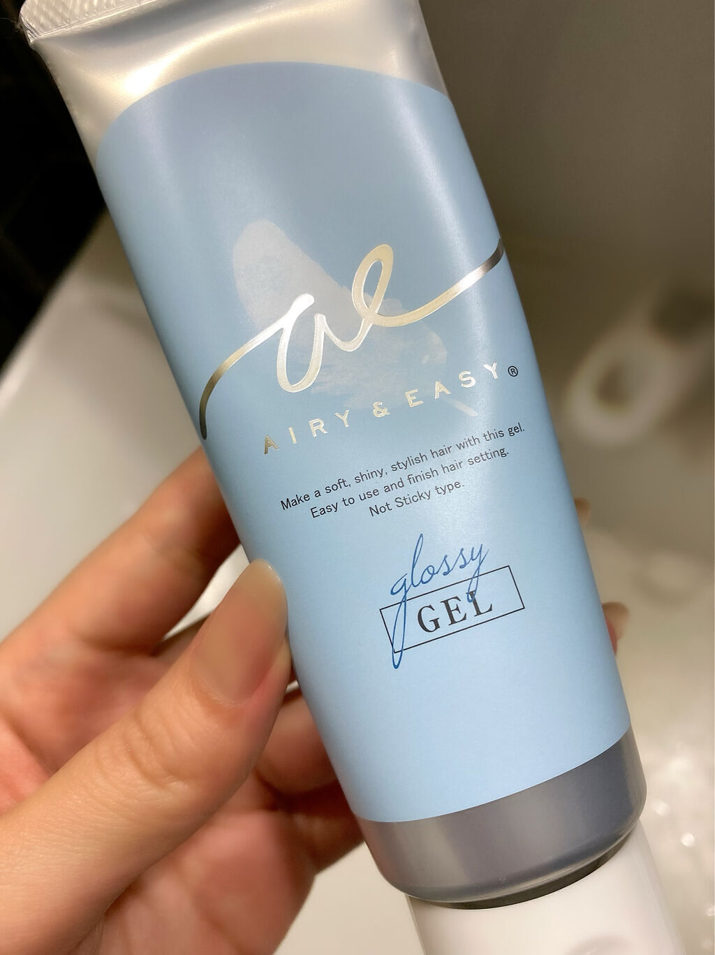 グロッシーヘアジェル/エアリー&イージー/ヘアジェルを使ったクチコミ（1枚目）