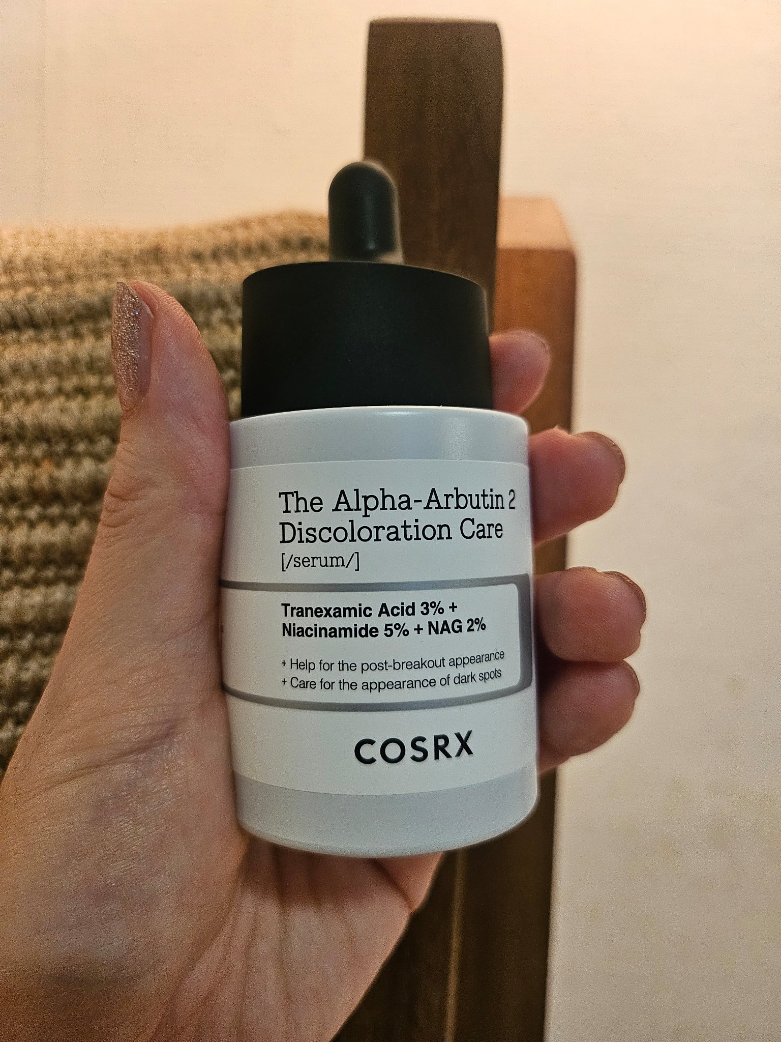 RXザ・アルファアルブチン2 ニキビ跡ケアセラム/COSRX/美容液を使ったクチコミ（3枚目）