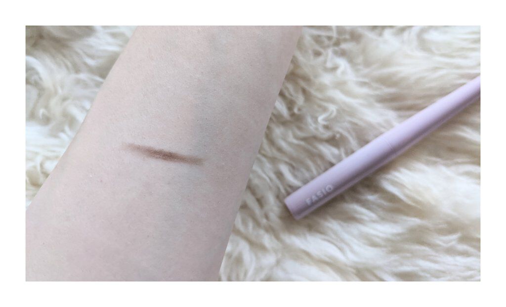 パウダリーティント アイブロウ/FASIO/眉ティントを使ったクチコミ（3枚目）
