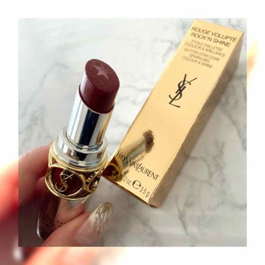 YSL ルージュ ヴォリュプテ ロックシャイン
No.2 CACAO BOUNCE (カカオ バウンス)
￥4,300(税抜)

ルージュヴォリュプテからラメ入の新シリーズが出るというのでカラーを吟味し